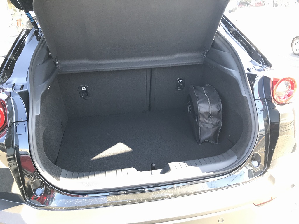 JDM Mazda MX-30 EV Trunk Space