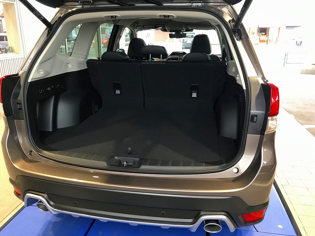 JDM Subaru Forester Luggage space