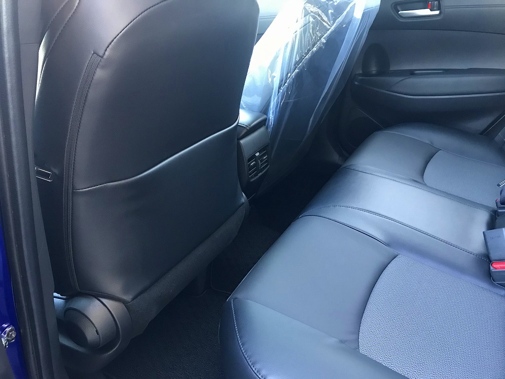 JDM Toyota Corolla Cross Rear seat
