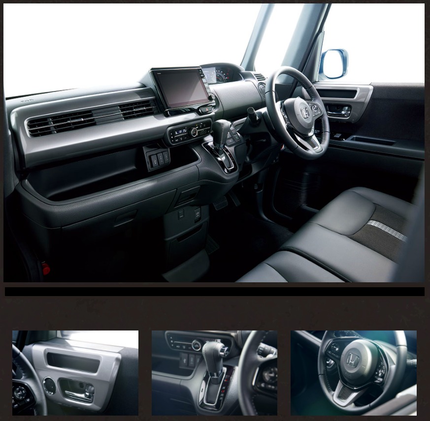 JDM Honda N-BOX Custom STYLE+BLACK Interior